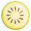 Kiwi Fruit Healthy Food Icon