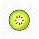 Kiwi Fruits Fruite Icon