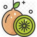 Kiwi Fruit Healthy Icon