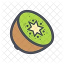 Kiwi Green Juicy Icon