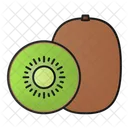 Kiwi Healthy Fruit Icon