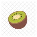 Kiwi Fruit Fresh Icon