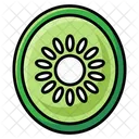 Kiwi Fruit Organic Fruit Half Kiwi Icon