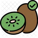 Kiwi Fruit Food Icon