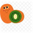 Kiwi Fruit Food Icon