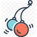 Klack Klackers Ball Bounce Symbol