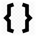 Klammern Geschweifte Klammern Symbol