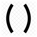 Klammern  Symbol