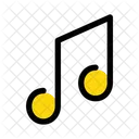 Ton Musiknote Musikmelodie Symbol