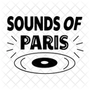 Klange Von Paris Musik CD Symbol