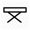 Mobel Tisch Faltbar Symbol