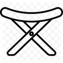 Klappstuhl Gartenmobel Faltbar Symbol
