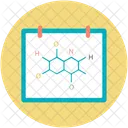 Klassenzimmer Diagramm Wissenschaft Symbol