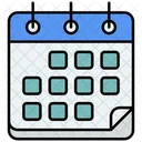 Klassischer Kalender Icon