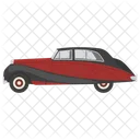 Klassisches Coupe Oldtimer Oldtimer Symbol