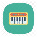 Klavier Musik Fliesen Icon