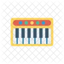 Klavier Musik Fliesen Icon