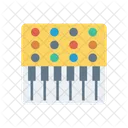 Klavier Musik Instrument Icon