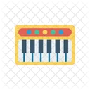 Klavier Musik Fliesen Icon