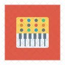 Klavier Musik Instrument Icon