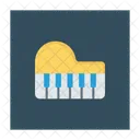 Klavier Fliesen Instrument Icon