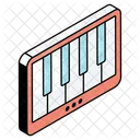 Klavier Clavichord Musikinstrument Symbol