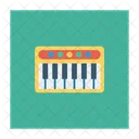 Klavier Musik Fliesen Icon