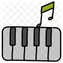 Klavier Keyboard Musiktastatur Symbol