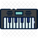 Klavier Klaviertastatur Musikinstrument Icon