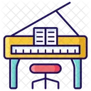 Tastatur Musikinstrument Klavier Symbol