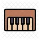 Klavier Fliesen Instrument Icon