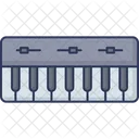 Klaviertastatur Klavier Harmonie Symbol