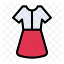 Kleid Stoff Mode Symbol