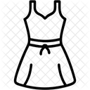 Kleid Damenkleid Freizeitkleid Symbol