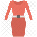 Genaht Kleid Western Symbol