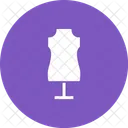 Kleid Halter Symbol