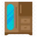 Kleidung Lagerung Kleiderschrank Icon