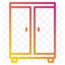 Kleiderschrank Haushalt Schranke Icon