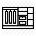 Kleiderschrank  Symbol