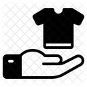 Kleiderspende Wohltatigkeit Soziale Verantwortung Symbol