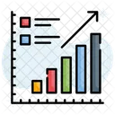 Mekko Diagramm Datenanalyse Symbol