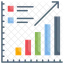 Mekko Diagramm Datenanalyse Symbol