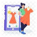 Kleidungs-App  Symbol