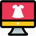 Bekleidungswebsite  Symbol