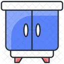 Kleiner Schrank Mobel Kleiderschrank Icon