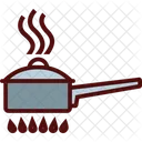 Kochen Topf Klein Symbol