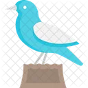 M Kleiner Vogel Symbol