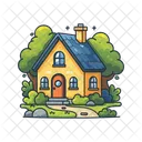 Kleines Haus Gebaude Bau Symbol