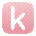 Kleines k Alphabet  Symbol