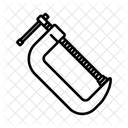 Klemme Werkzeug Halten Icon